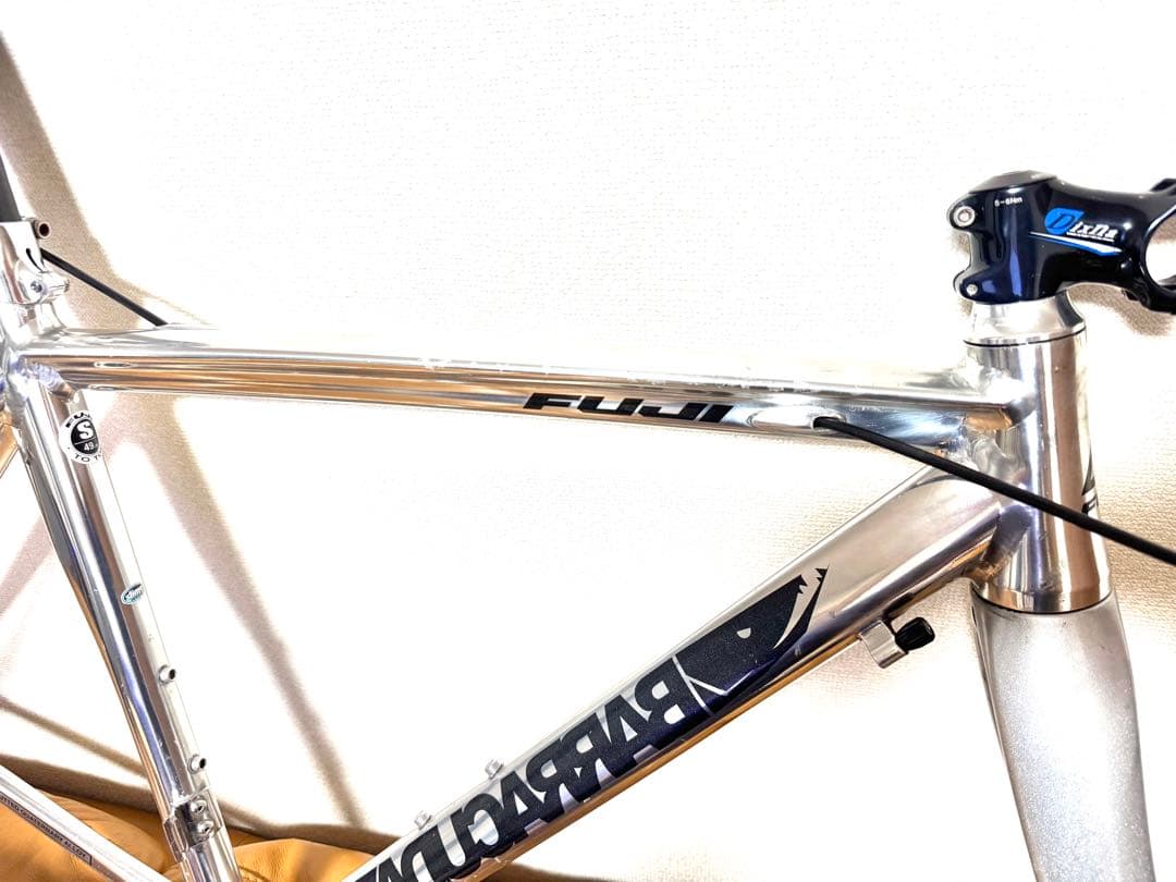 【希少】FUJI BARRACUDA ハイポリッシュ ロードバイクフレーム