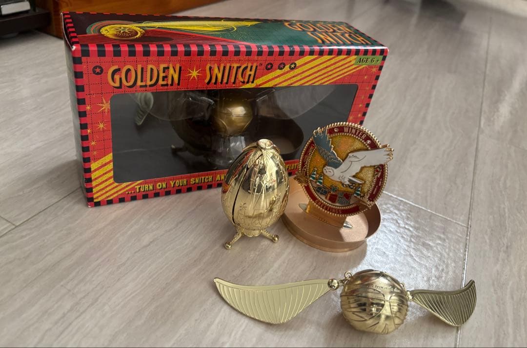 ハリーポッター　スニッチ　ジュエリーケース　他