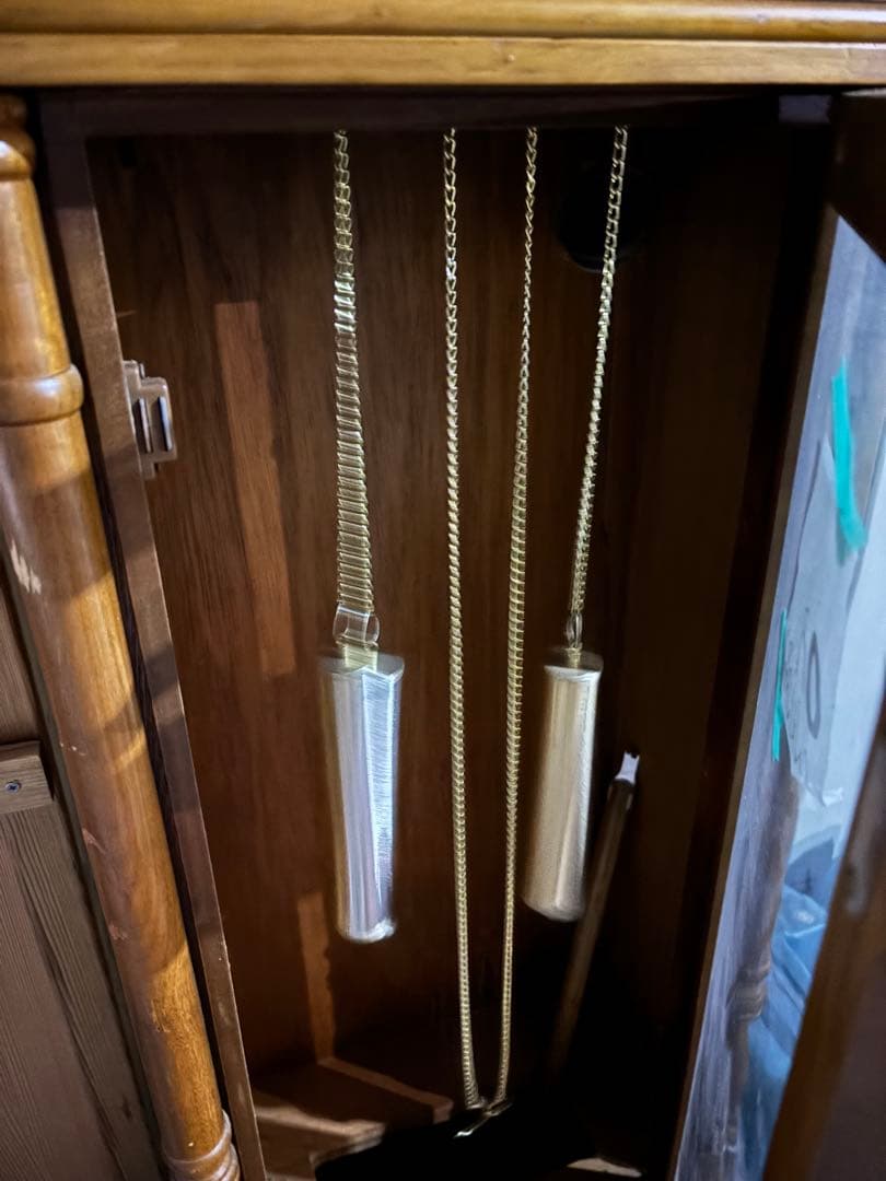 振り子時計 木製 クラシックスタイル　ジャンク品