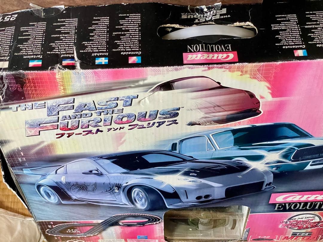 Carrera Evolutionファースト&フリュリアス スロットカーセット