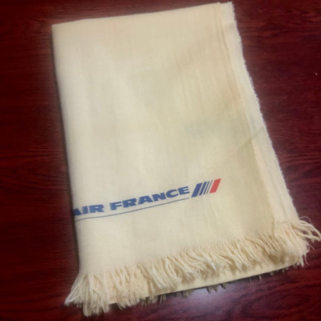 エールフランス　ビンテージ　ブランケット　ノベルティ　コレクタブル