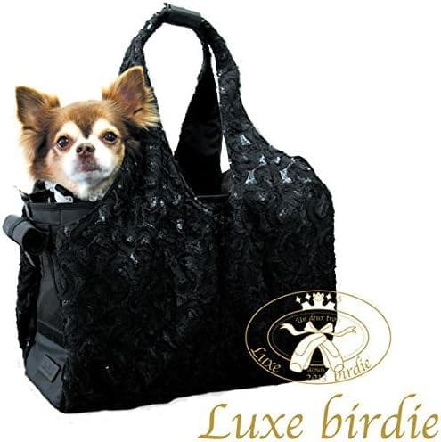 リュクスバーディ コードレースファセットキャリーM / 犬用キャリーバッグ 黒