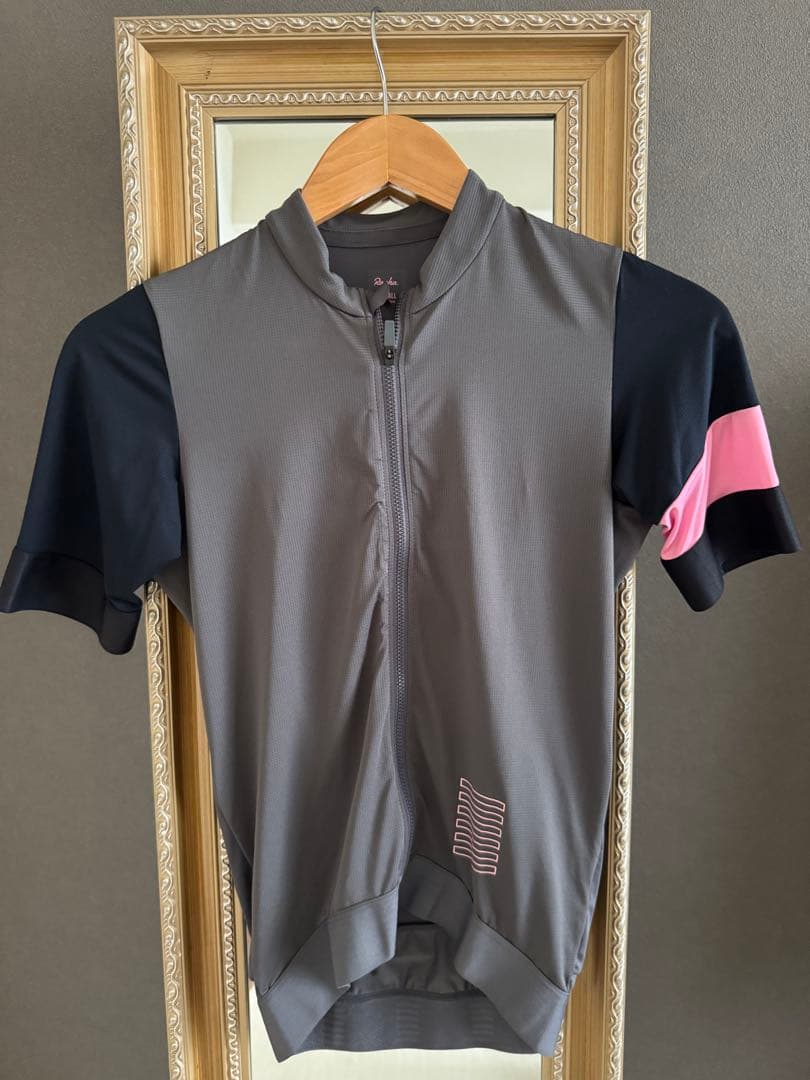 Rapha proteamサイクルジャージ サイズXS グレー/黒/ピンク
