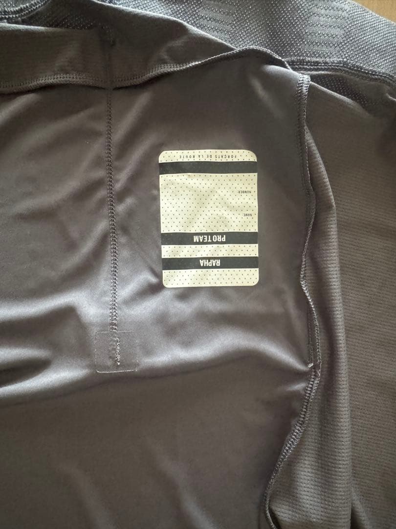 Rapha proteamサイクルジャージ サイズXS グレー/黒/ピンク