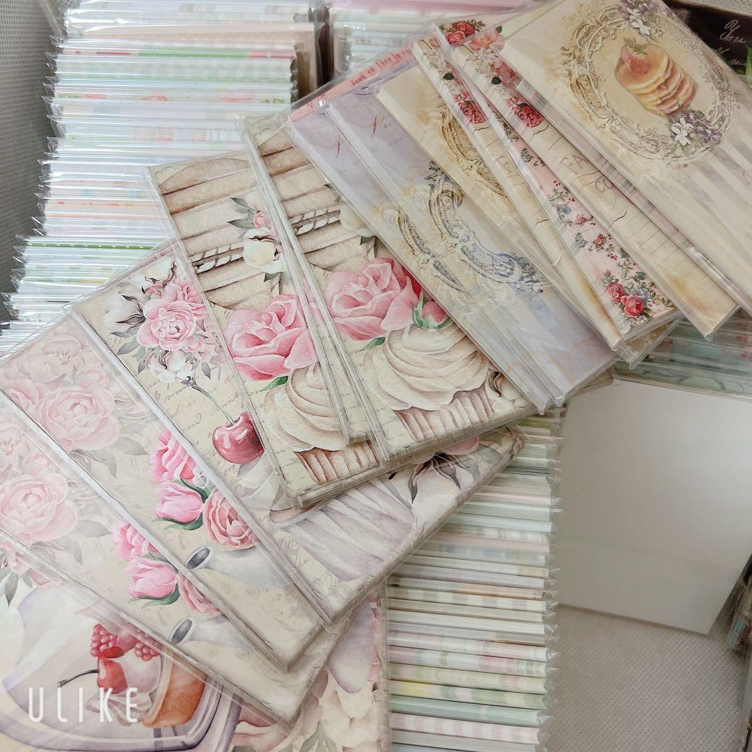 紙モノ コラージュ素材 バラメモ まとめ売り