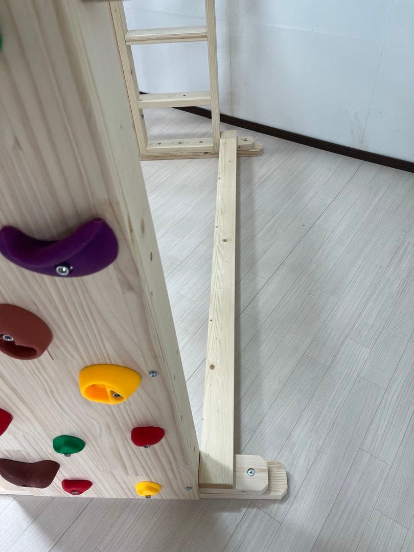 ベティ様　完成写真　うんていタイプC 2段階　ステンレス　ボルダリング　鉄棒