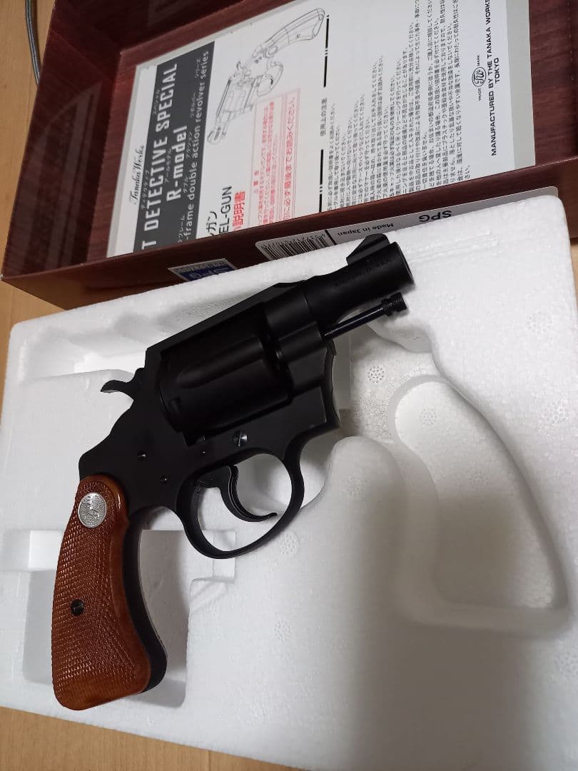 美品 タナカ コルト ディテクティブ モデルガン HW R-model 未発火