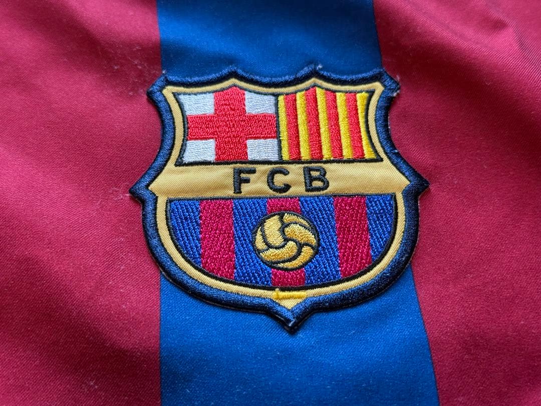 希少！ 05-06胸スポンサーなし NIKE FCバルセロナ ユニフォーム　長袖