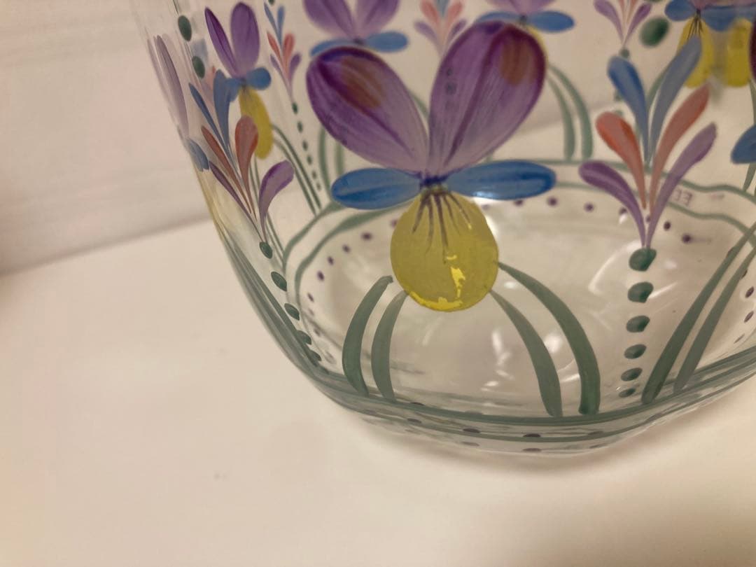 Orrefors Styvmorsviol Eva Englundスウェーデン