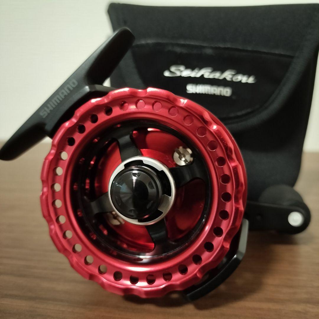 SHIMANOセイハコウ60sp リール(L) 収納ケース付き