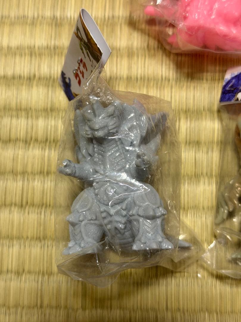 マルガチャ ゴジラ 怪獣 ミニソフビ まとめ セット マルサン レトロ 特撮