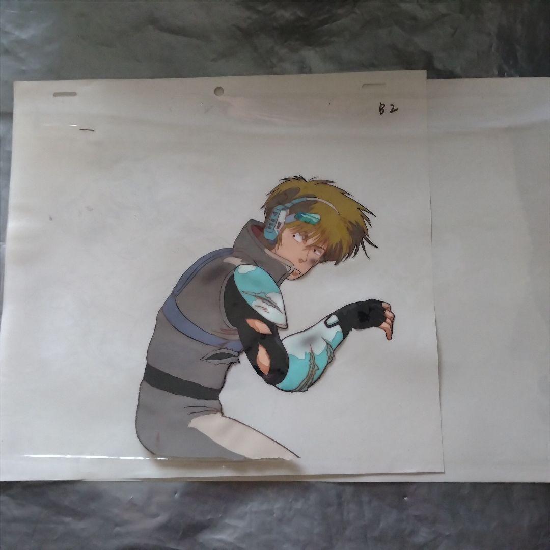 赤い光弾ジリオン　セル画(ロング)　JJ チャンプ アップル