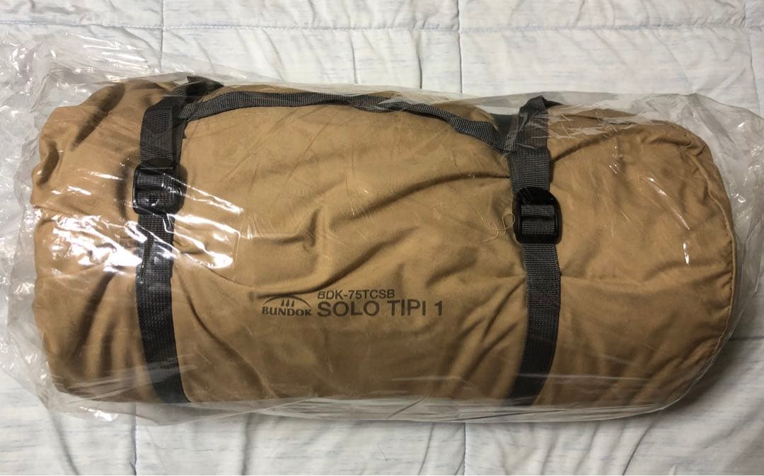 【新品・未使用品】バンドック ソロ ティピー 1 TC サンドベージュ