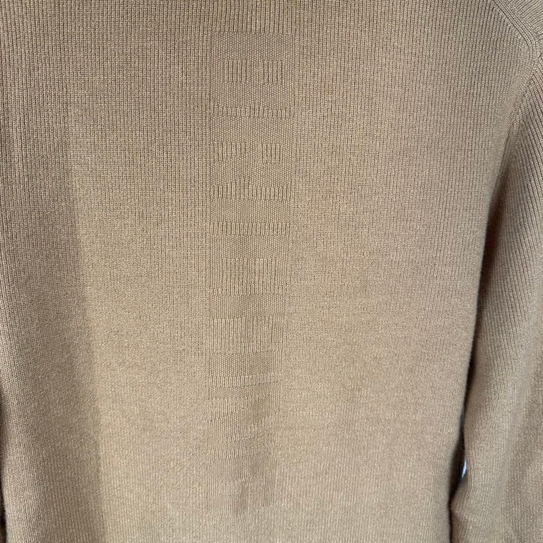 BRIEFING ブリーフィング フード切り替え　ニットパーカー ラミネート加工