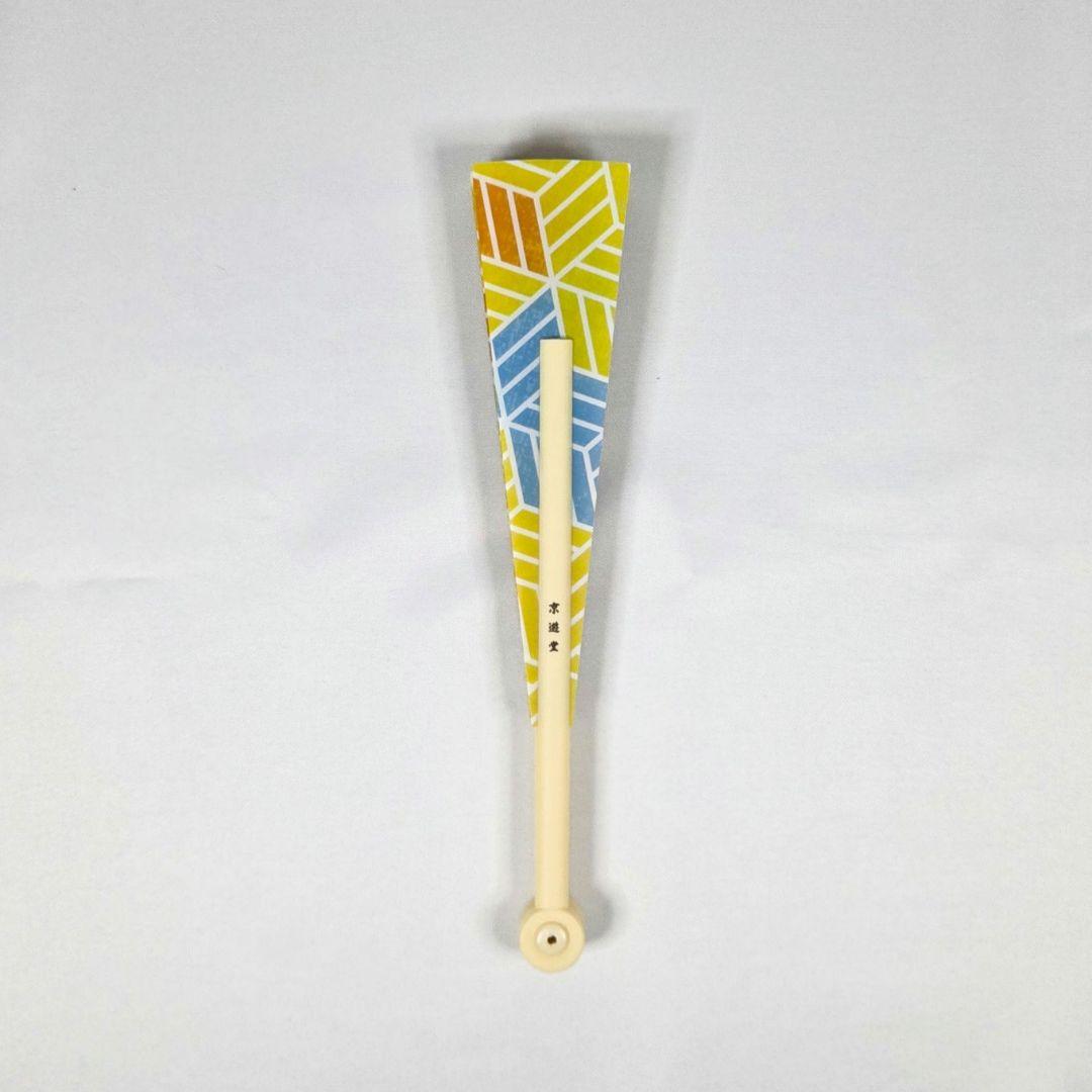 京遊堂 本格投扇興 一式セット 強化扇子橙色