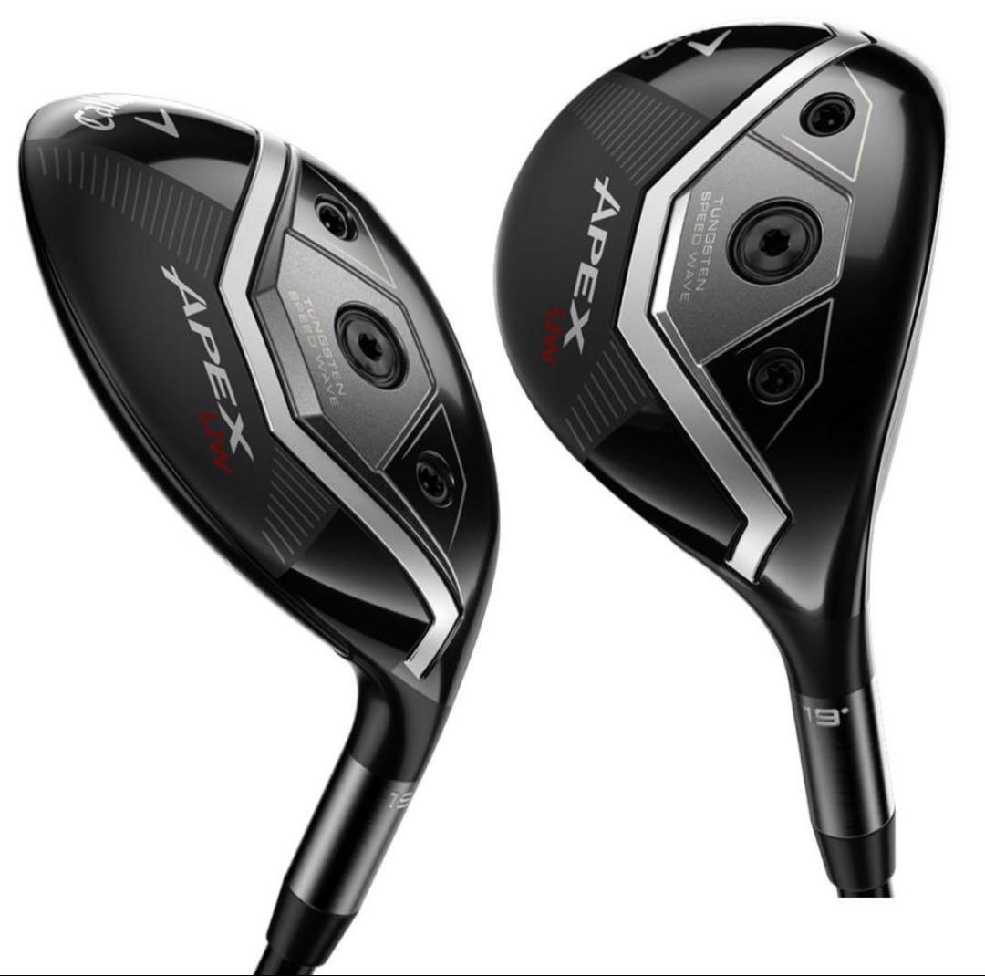 【新品未使用】Callaway Apex UW ユーティリティ 21度 SR