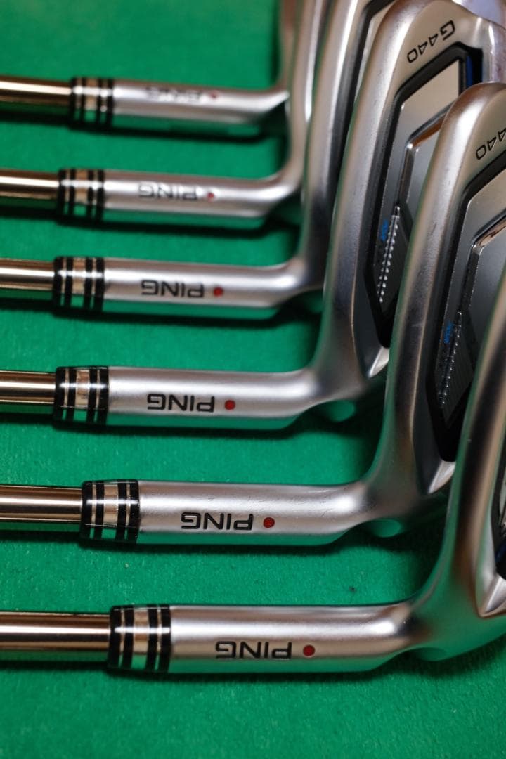 G440 アイアン 6-9 W U 6本 レッド PING TOUR 2.0