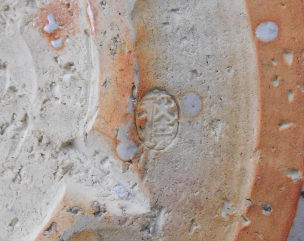 【鳳凰堂】吉賀大雅『萩焼 菓子鉢』茶道具 菓子器 絵萩 河村松渓 真作保証