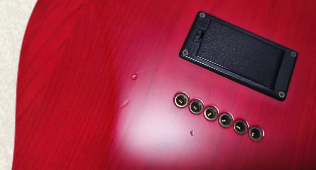 FERNANDES JG-75 レッド 金文字FGI ジャガーフェルナンデス