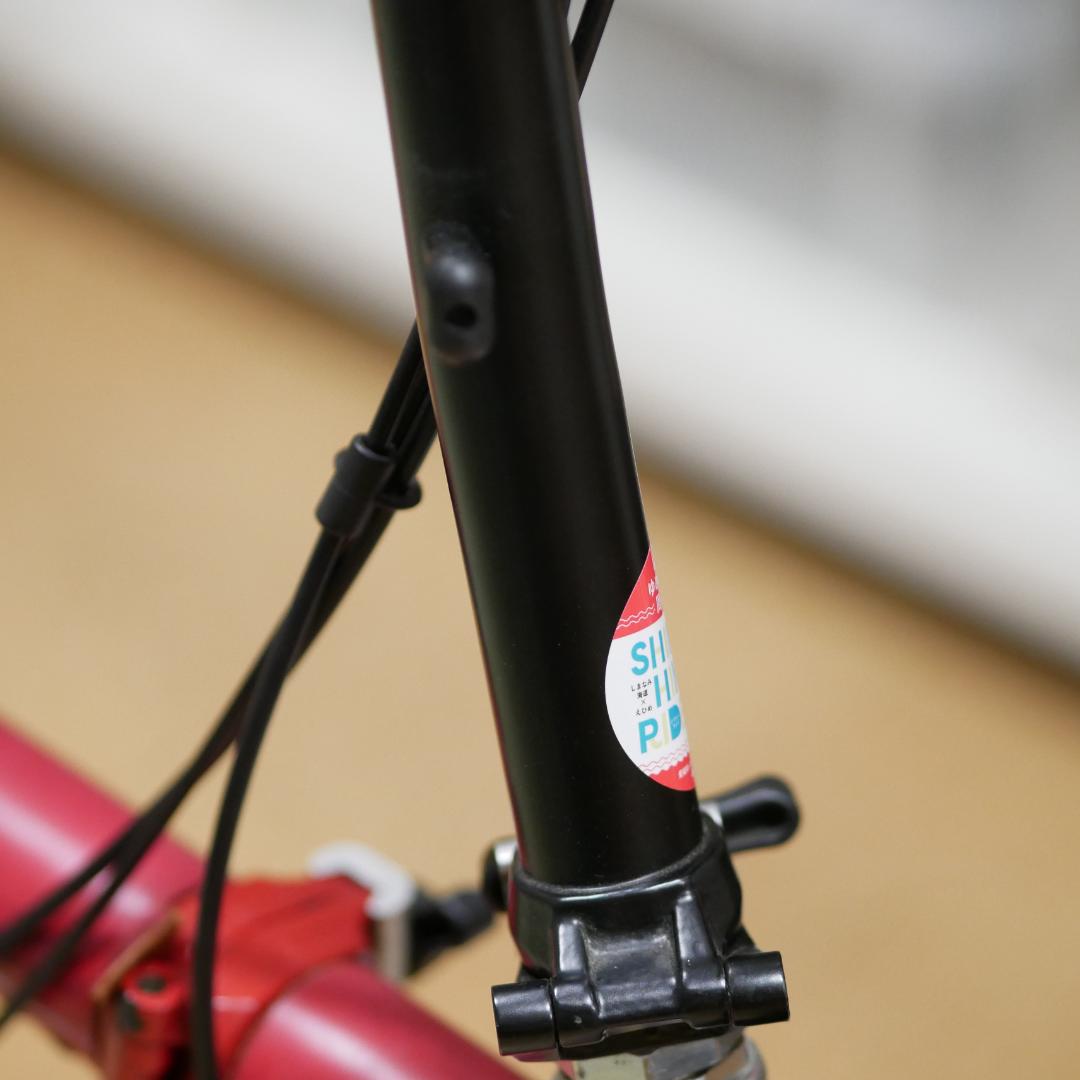 BROMPTON 　ハンドルポスト　旧ｍハンドル用　ブラック