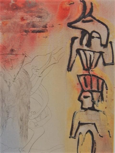 Salvador Dali、【Moise et le Monotheisme】