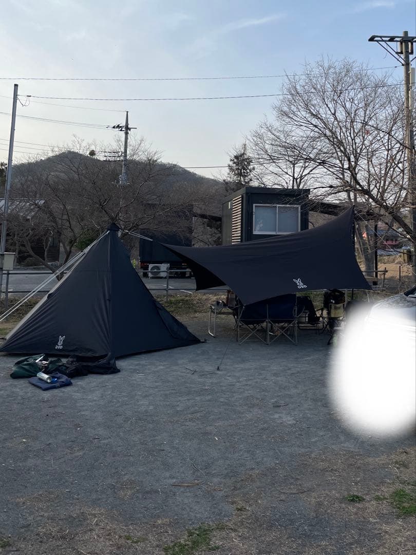 DOD ONE POLE (M) ブラック キャンプテント