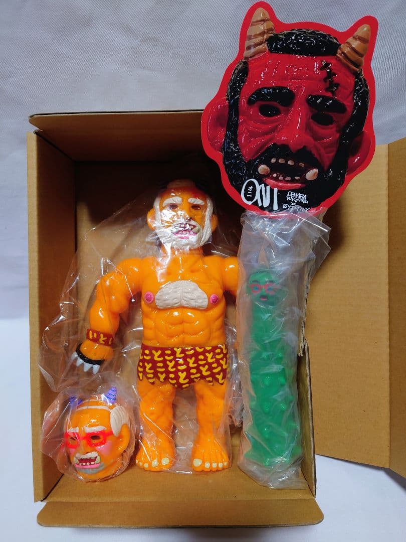 ことでん TOYTOYTOY デハラユキノリ 鬼 ONI オニ リアルヘッド