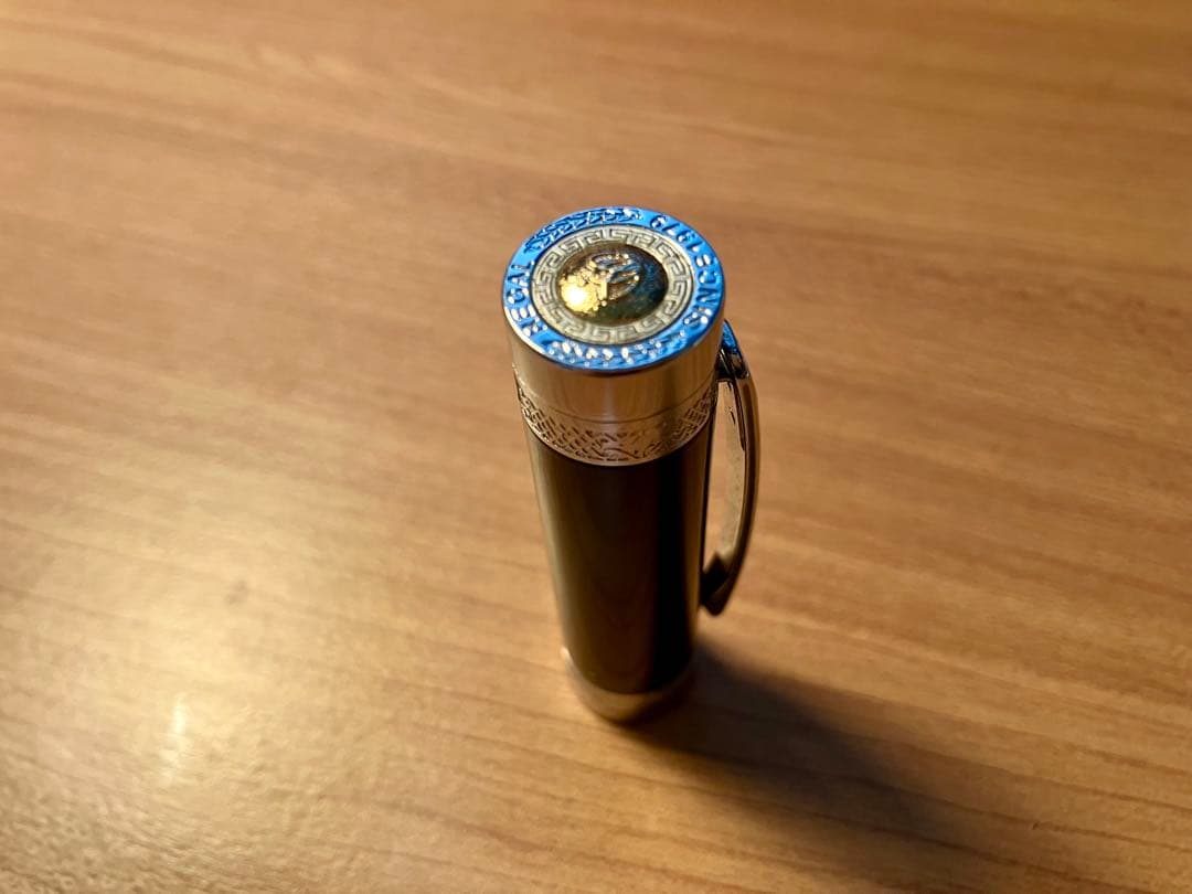 クロスポイント長刀研ぎ万年筆 螺鈿細工 極太