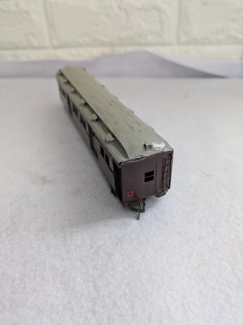 Y【ジャンク品】鉄道模型 スユニ30？ 緑ライン有り 部品取り 欠品あり S