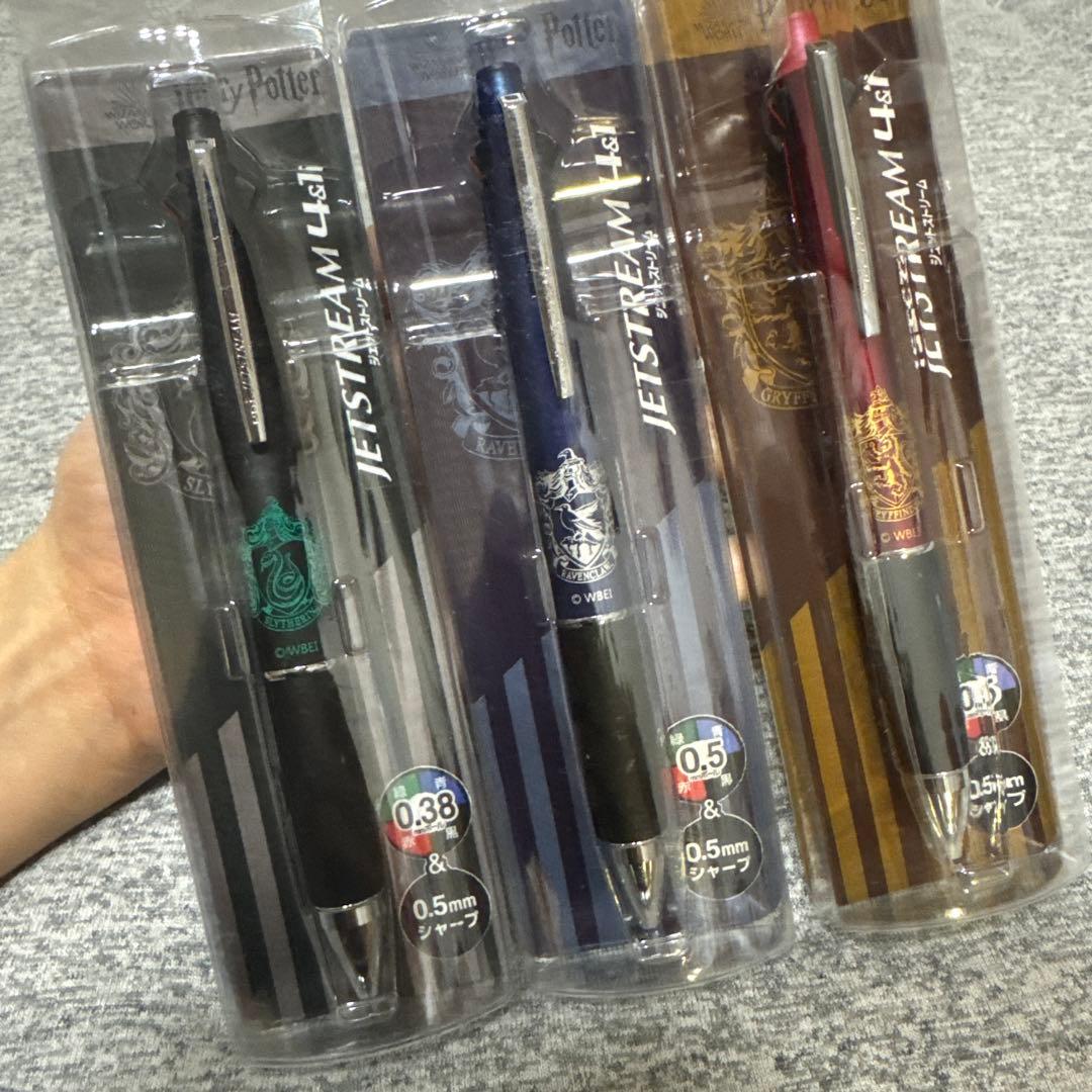 ハリーポッター JETSTREAM 多機能ボールペン 3本セット