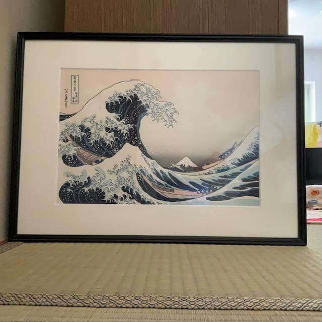 セール　復刻版画　神奈川沖浪裏　葛飾北斎