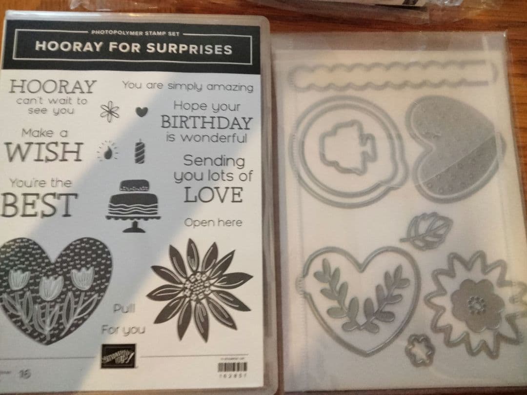 １点限り♡未使用ペリペリできちゃうスタンプ＆ダイ　スタンピンアップ