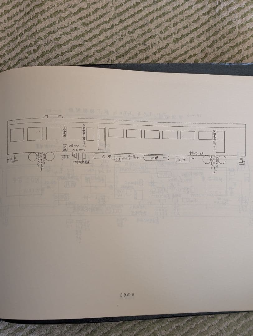 動力車乗務員応急処置標準　（直流特急・急行電車編）　大阪鉄道管理局　中古品