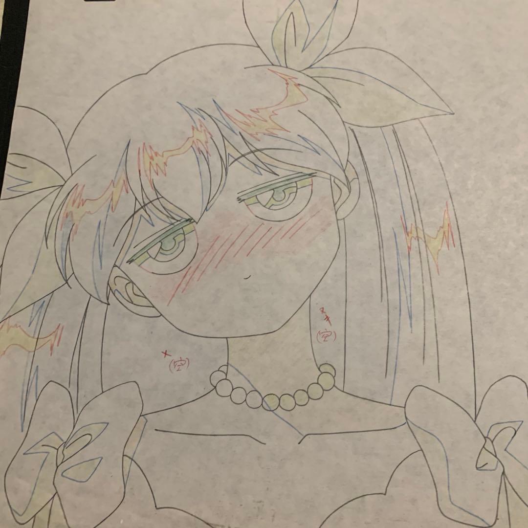 貴重！ ウェディングピーチDX 酔っ払いバージョン セル画