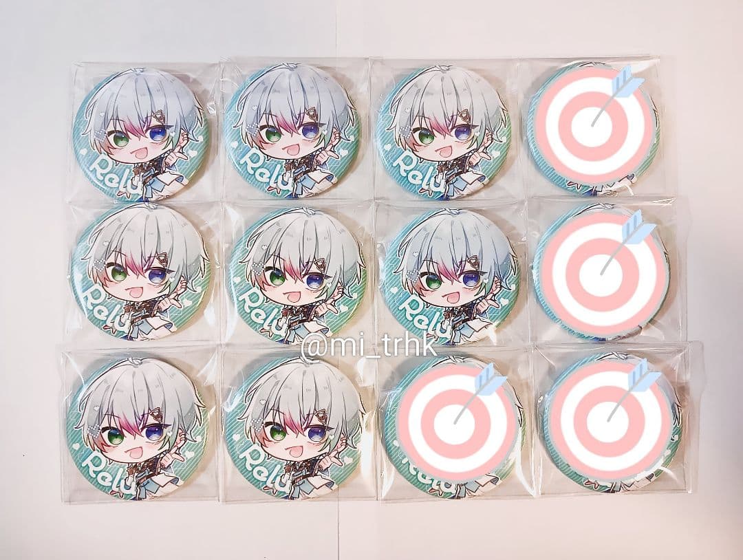 すたぽら　Relu　缶バッジ