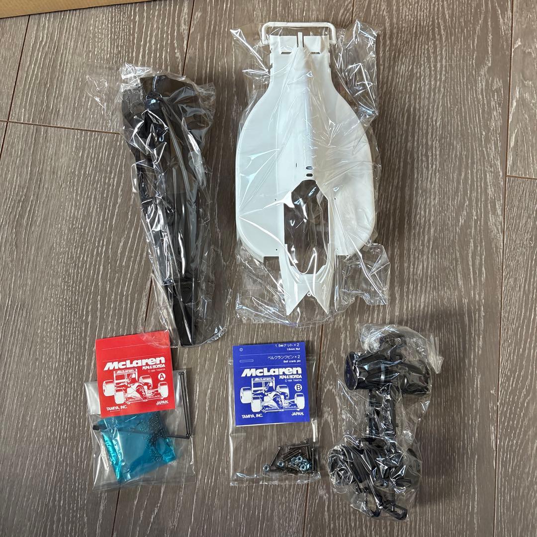 （2）説明書はコピー　田宮　マクラーレン MP4/6 Honda 1/12