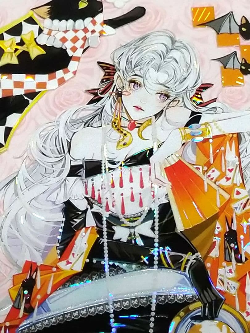 J958＃血王座(贝壳光)shine切り売り海外人物マステ