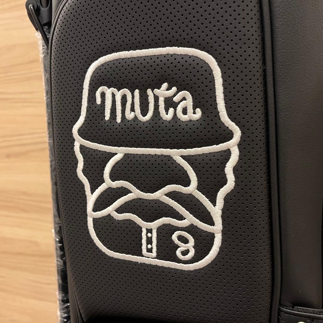 新品★219,450円 キャディバッグ＆ヘッドカバー5個セット ムータマリン 黒