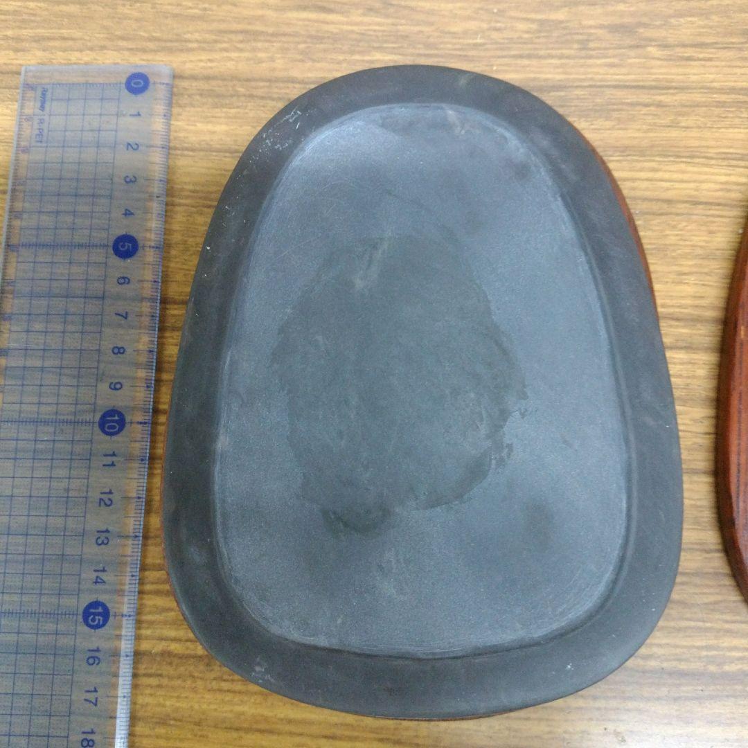 端渓硯　155x116x25mm 佳硯