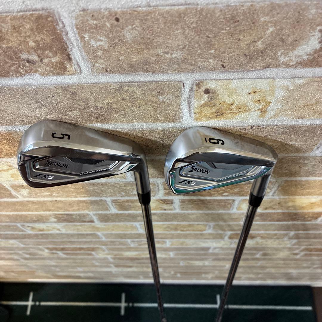 スリクソン ZX5 Mk2 5i-6i 2本 DynamicGold95 特注