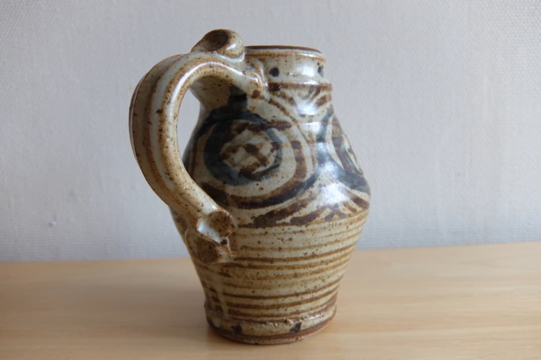 ロイ・マーティン＆千恵子作 ジャグ・水差 、カラフェ、デキャンタ、花器としても