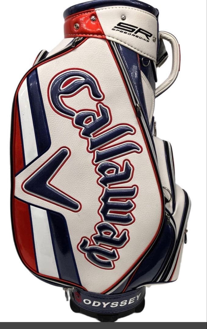 未使用！有名ゴルファー多数サイン入り！Callaway ツアーキャディーバッグ
