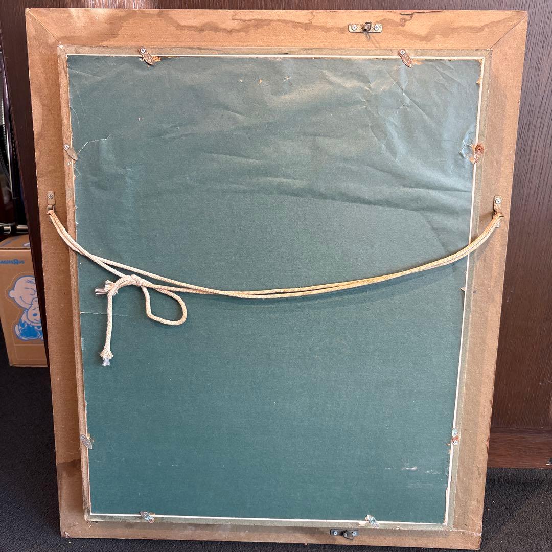 丹良行　『薔薇』 油絵　油彩画　6号　絵画