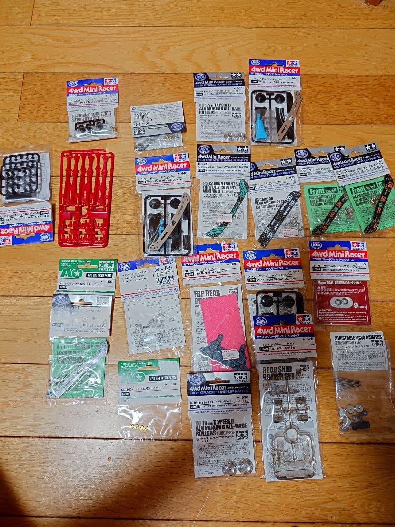 ミニ四駆 予備パーツセット100点以上