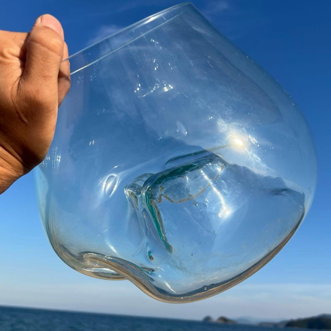 流木ガラス オブジェ超特大J 花瓶 金魚鉢 水槽 テラリウム 観賞魚 メダカ容器