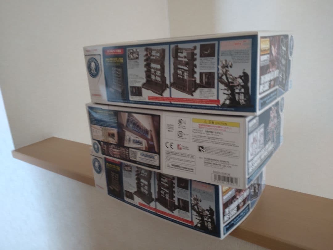 mg１/１００ガンダムベース限定MS CAGE3個セットの出品