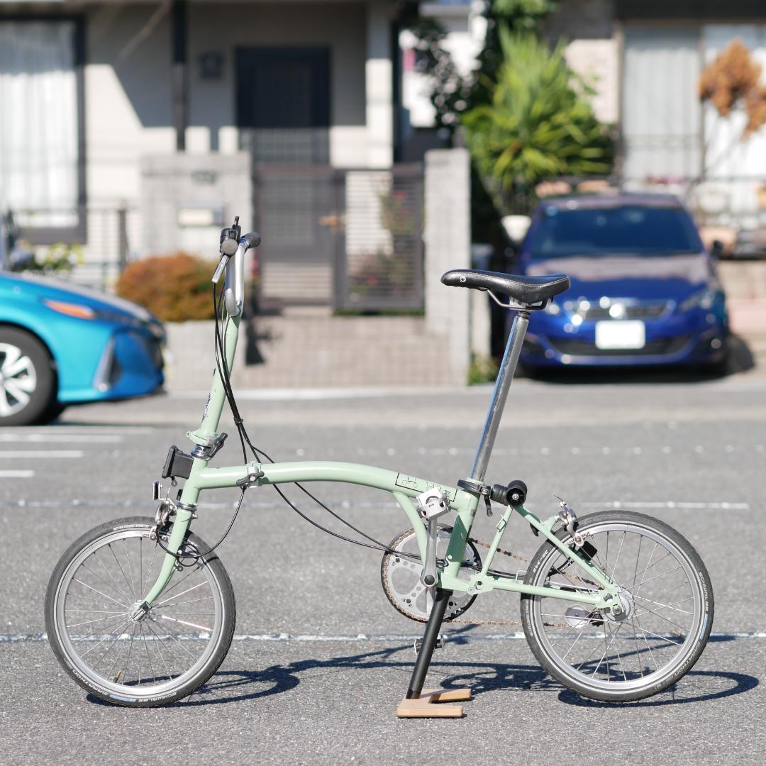 英国製　ブロンプトン　セージグリーン　廃盤色　　M3L　外装変速カスタム対応