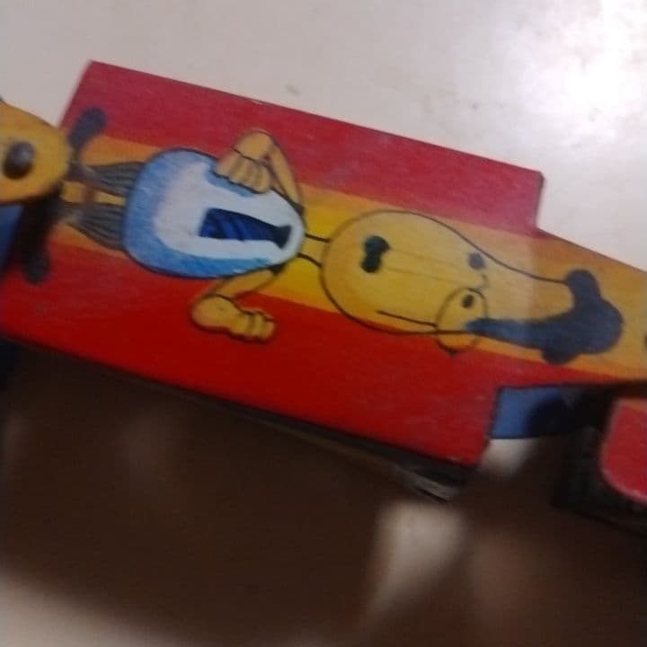 【最終値引】ひょっこりひょうたん島。美品。ブリキ列車。当時物　昭和レトロ