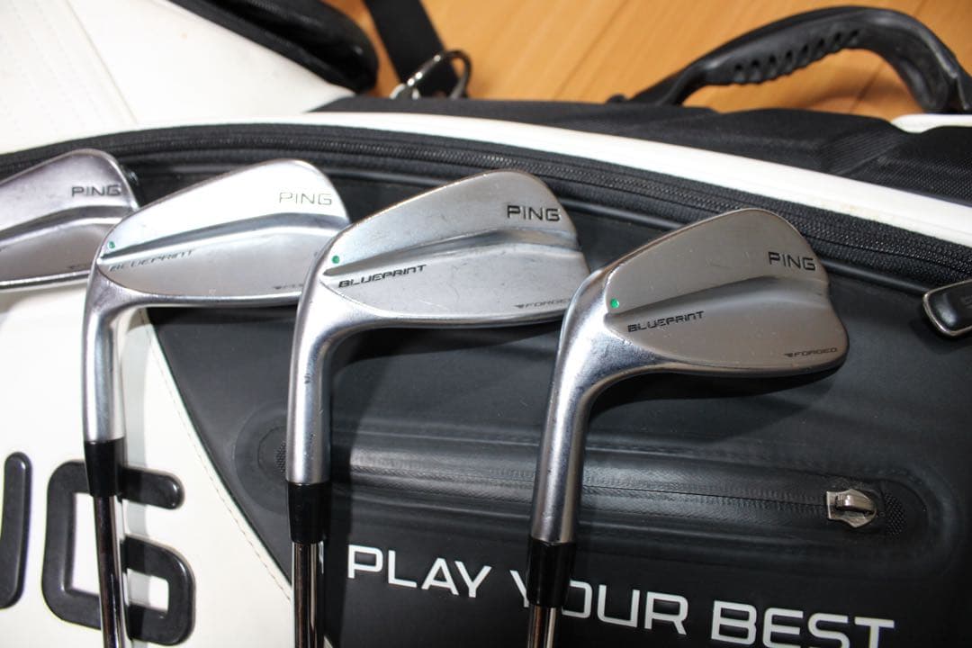 PING アイアンセット BLUEPRINT レフティ 4〜W ７本セット