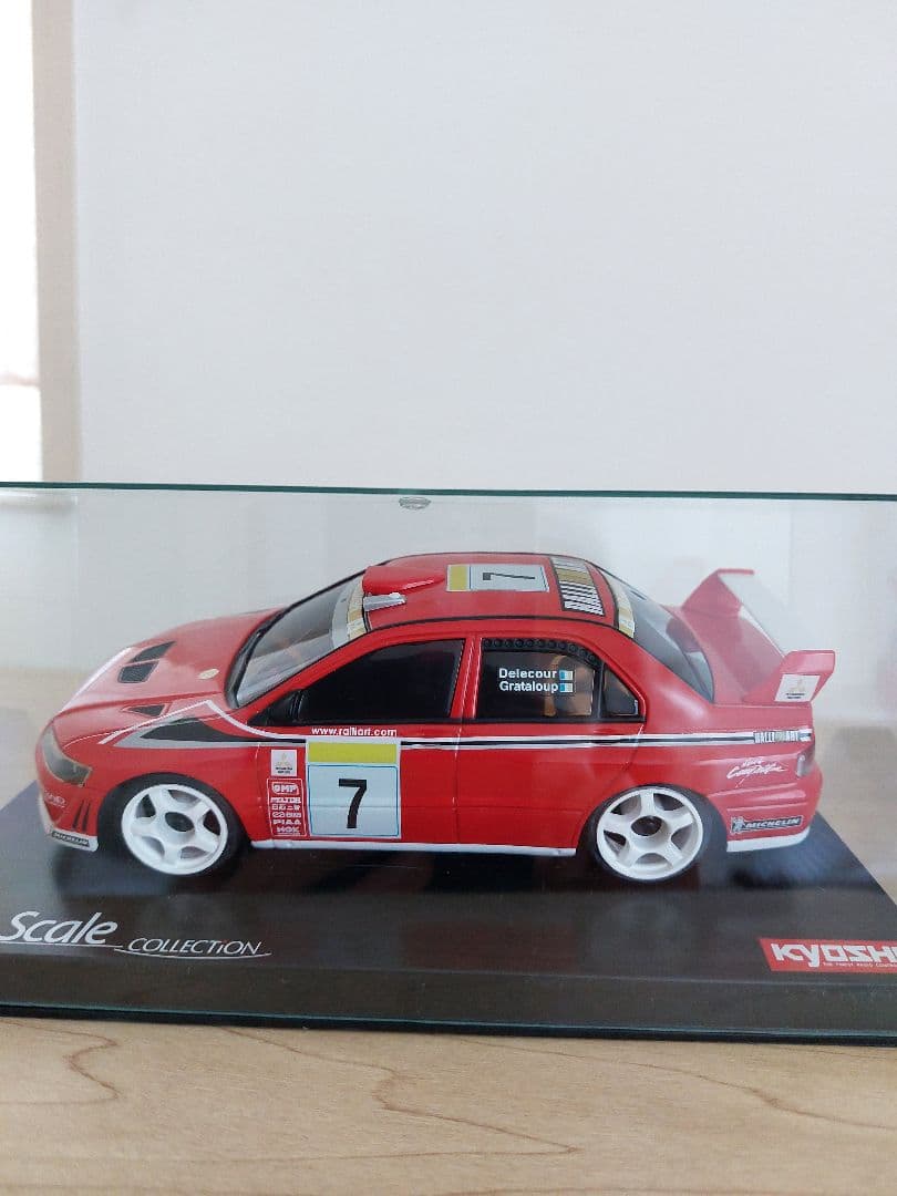京商　オートスケールコレクション　三菱ランサー　エボリューション　Ⅶ　WRC